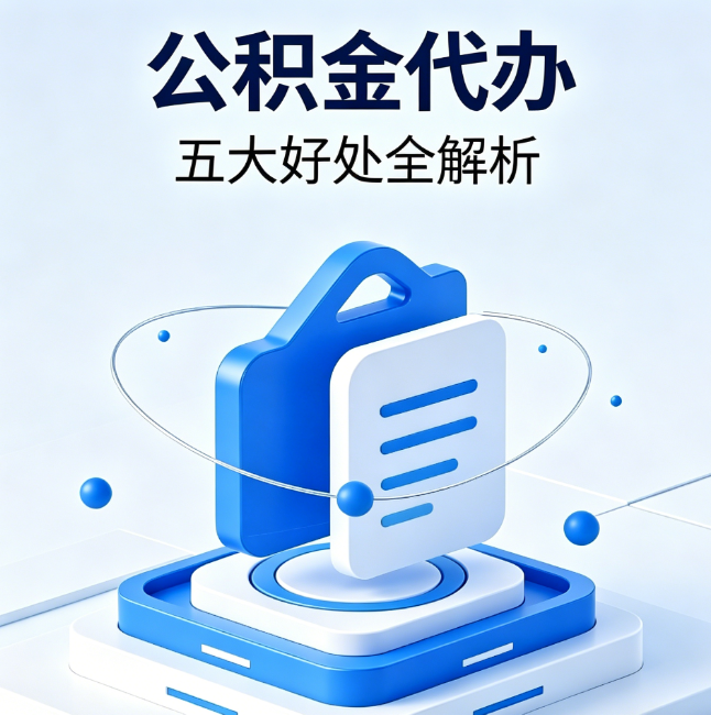 阳泉公积金代办到底值不值？这5大好处让你少走弯路